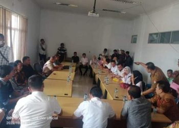 Temui Dewan, Massa Honorer Nakes Se-kabupaten Mukomuko Sampaikan Aspirasi Terkait Permasalahan Data Non ASN