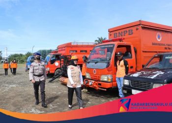 Apel Siaga Bencana, Wakil Bupati Mukomuko Pastikan Kesiapsiagaan Satgas dan Peralatan