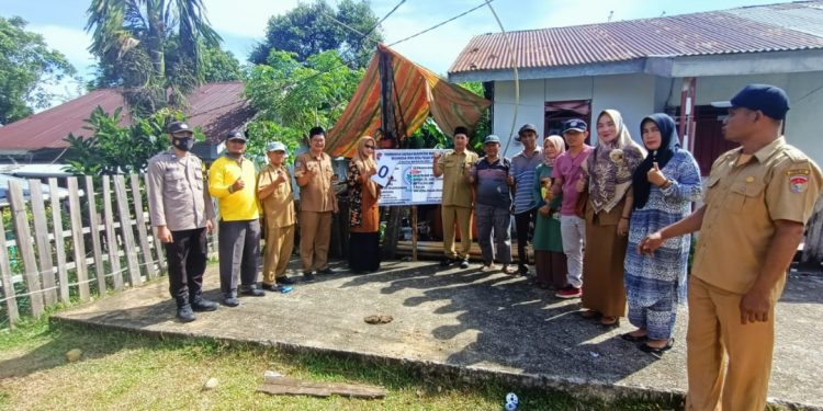 Pemdes Pasar Ipuh Gelar Titik Nol Pembangunan Sumur Bor