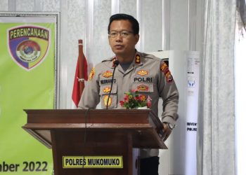 Dukung Program Prioritas Kapolri ” Presisi”, Polres Mukomuko Gelar Survey Eksternal dan Internal ITK-O Tahun 2022