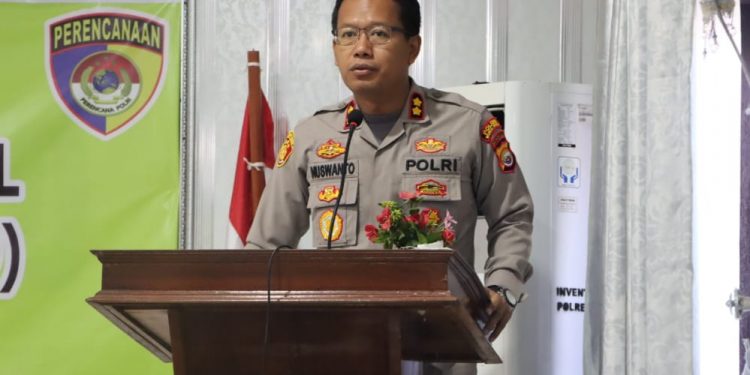 Dukung Program Prioritas Kapolri ” Presisi”, Polres Mukomuko Gelar Survey Eksternal dan Internal ITK-O Tahun 2022