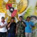 Kodam II Sriwijaya Gelar Vidcon dengan Kodim 0428/Mukomuko di Warkop Kampung Pancasila Desa Sumber Makmur