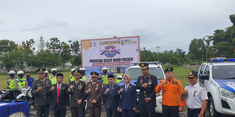 Dimoment Hari Pahlawan ke 77, Satlantas Polres Mukomuko Launching ETLE Mobile