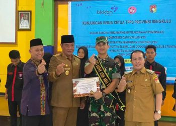 Upaya Percepatan Penurunan Stunting, Ketua TPPS Provinsi Kunker Ke Kabupaten Mukomuko