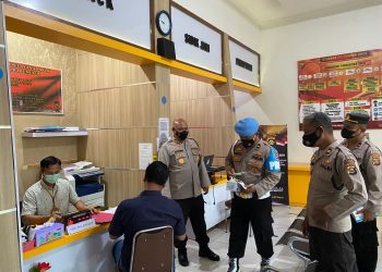 Wujudkan Kualitas Pelayanan Publik yang Maksimal, Kapolres Prabumulih Gelar Pengecekan Yanlik