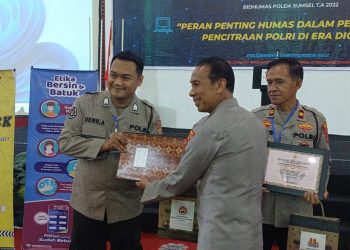 Polres Prabumulih Mendapatkan Penghargaan Dalam Pelatihan Kehumasan Polda Sumsel