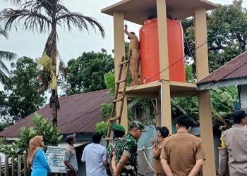Maksimalkan Program Pembangunan Desa, Pemdes Pasar Ipuh Gelar Monev Pembangunan Sumur Bor dan Titik Nol Tahap III