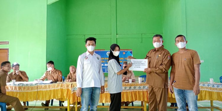 Pemdes Talang Arah Saluran BLT-DD Tahap IV Tahun 2022