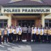 Kapolres Prabumulih Berikan Penghargaan Kepada 33 Personel Berprestasi