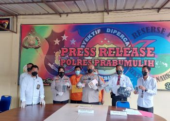 Polres Prabumulih Gelar Press Release Ungkap Tindak Pidana Narkoba