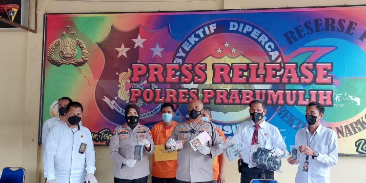 Polres Prabumulih Gelar Press Release Ungkap Tindak Pidana Narkoba