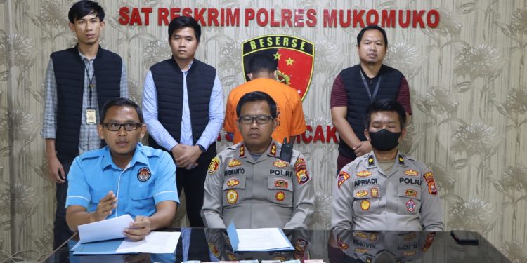Polres Mukomuko Kembali Tangkap Tersangka Korupsi Pengadaan Mesin Tepung Ikan Desa Bantal