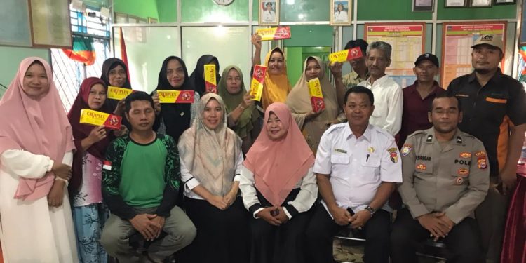 Targetkan Herd Immmunity, Pemdes Pasar Baru Bagikan Vitamin