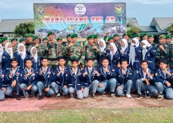 Kodim 0428 Mukomuko Gelar Upacara Peringati Hari Juang TNI AD ke 77, Dandim : Ruh dan Napasnya TNI AD Adalah Pengabdian Kepada Rakyat
