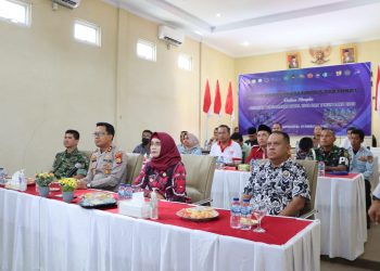 Polres Mukomuko Ikuti Rakor Nasional Lintas Sektoral Rangka Kesiapan Pam Natal dan Tahun Baru 2023