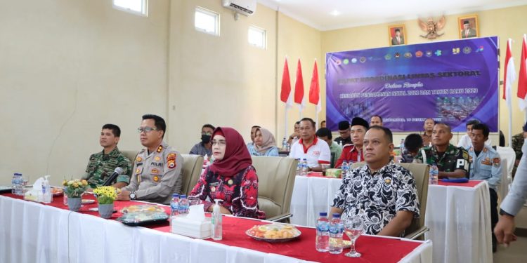Polres Mukomuko Ikuti Rakor Nasional Lintas Sektoral Rangka Kesiapan Pam Natal dan Tahun Baru 2023
