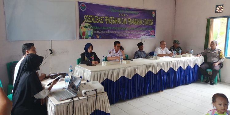 Pemdes Tanjung Medan Gelar Sosialisasi Pencegahan Stunting