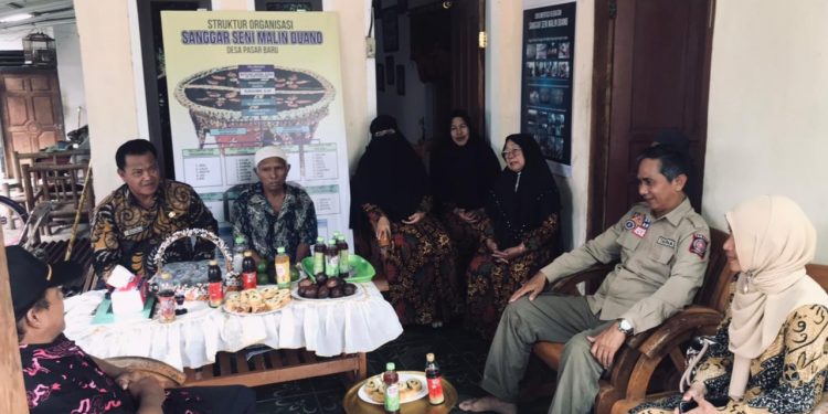 Program Kearifan Lokal : Dinas Sosial Provinsi Bengkulu Berikan Wejangan Kepada Sanggar Seni Malin Duano