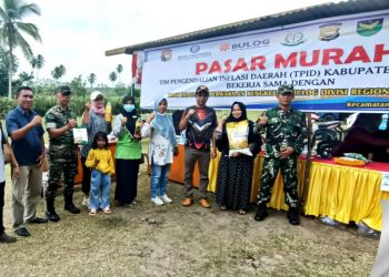 Disperindagkop dan UKM Kabupaten Mukomuko : Antusias Tinggi, Pasar Murah di Desa Pasar Ipuh Ludes!