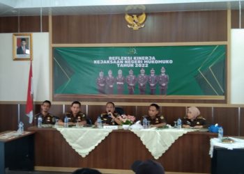 Kejaksaan Negeri Mukomuko Gelar Refleksi Kinerja Tahun 2022, Kajari: Kinerja Kami Tidak Akan Bernilai Jika Tidak Tersampaikan ke Masyarakat