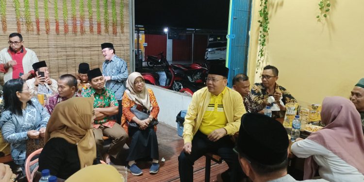Ngopi Bareng, Gubernur Rohidin Berikan Wejangan Kades Se-kecamatan Ipuh