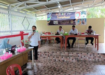 Sosialisasi dan Edukasi Pencegahan Covid-19, Pemdes Air Buluh Kejar Target Herd Immunity