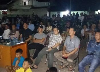 Pemdes Pasar Ipuh, Ratusan Pasang Mata Warnai di Gelaran Nobar Final Piala Dunia 2022