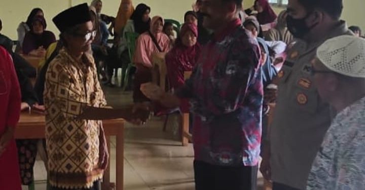 TUNTAS, Pemdes Tirta Makmur Salur BLT-DD Tahap 4 Tahun 2022