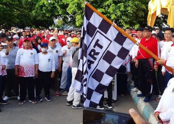 Jalan Santai Kerukunan : Kakan Kemenag Mukomuko, Mari Kita Wujudkan Provinsi Bengkulu yang Damai dan Harmonis