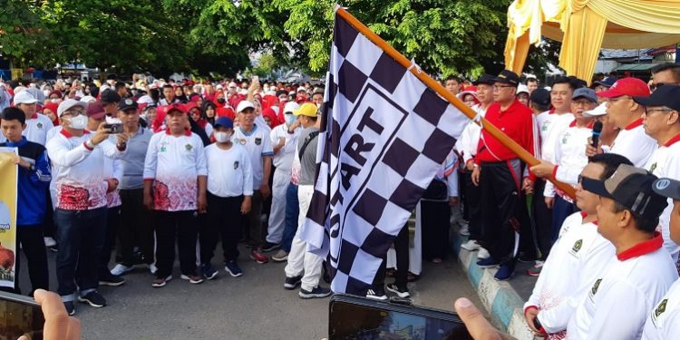 Jalan Santai Kerukunan : Kakan Kemenag Mukomuko, Mari Kita Wujudkan Provinsi Bengkulu yang Damai dan Harmonis