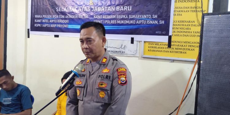 Akrab dan Penuh Kekeluargaan, Polsek Lubuk Pinang Gelar Syukuran Kenaikan Pangkat Kapolsek dan Jabatan Baru Personel