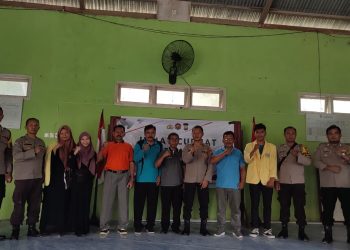 Jumat Curhat Polsek Lubuk Pinang di Desa Tirta Mulya Tampung Curhatan Masyarakat dan Mahasiswa UNP Sumbar