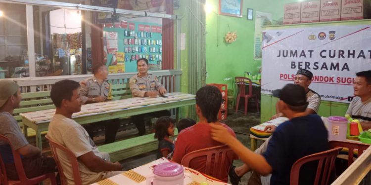 Polsek Pondok Suguh Gelar Jumat Curhat dengan Masyarakat