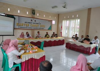 Persiapan HUT Kabupaten Mukomuko ke-20, Kecamatan Ipuh Gelar Rakor