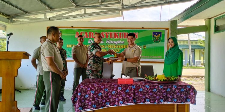 Khidmat dan Sederhana, Kodim 0428/Mukomuko Gelar Syukuran Peringati HUT ke-5