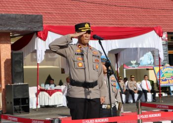 HUT Satuan Pengamanan (Satpam) ke-42 : Polres Mukomuko Berharap Satpam Mendukung Polri Dalam Menjaga Kamtibmas