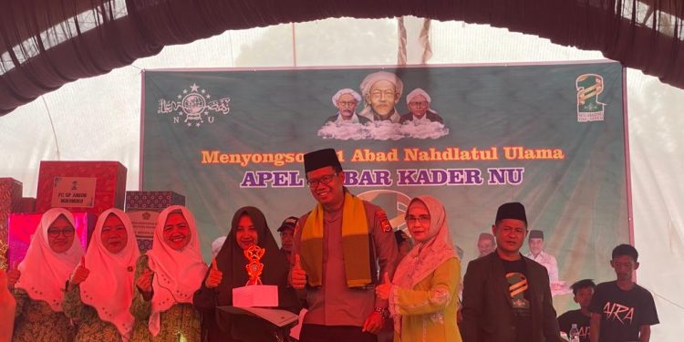 Pastikan Kondusif dan Berjalan Lancar, Polres Mukomuko Lakukan Pengamanan pada Harlah NU 1 Abad di Desa Marga Mulya Sakti