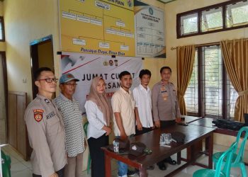 Polsek Mukomuko Utara Gelar Jumat Curhat,Jalin Silaturahmi dengan Masyarakat Terkait Kamtibmas