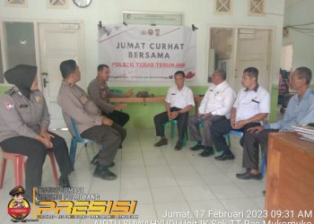 Dengar Keluhan Pemerintah Kecamatan, Polsek Teras Terunjam Gelar Jumat Curhat di Kantor Camat Selagan Raya