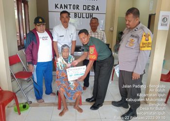 Pemdes Air Buluh Salurankan BLT-DD Tahun 2023