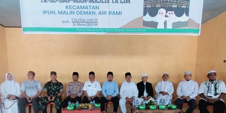 Mengenalkan Kegiatan Manasik Haji Dalam Islam Pada Anak, Ketua Komisi II DPRD Kabupaten Mukomuko Sampaikan ini