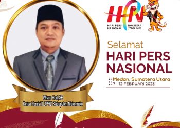 Ucapkan Selamat Hari Pers Nasional 2023, Ketua Komisi II DPRD Mukomuko Harapkan ini
