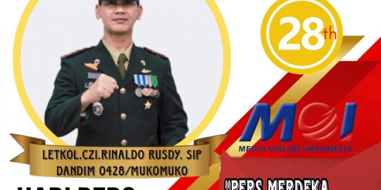 Hari Pers Nasional 2023, Dandim 0428/Mukomuko Sampaikan ini