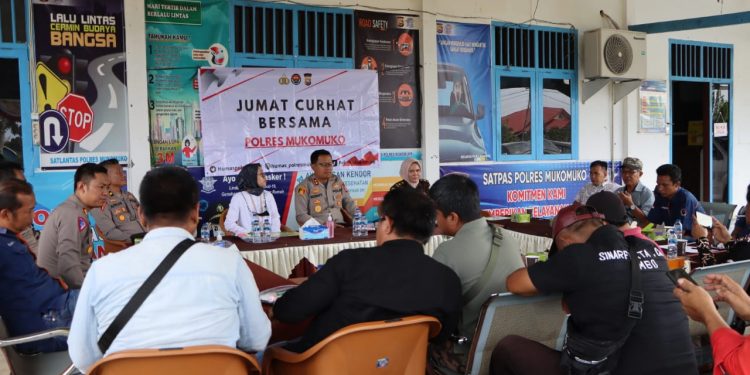 Kapolres Ajak Insan Pers Kabupaten Mukomuko Untuk Himbau Masyarakat Tidak Gunakan Knalpot Brong