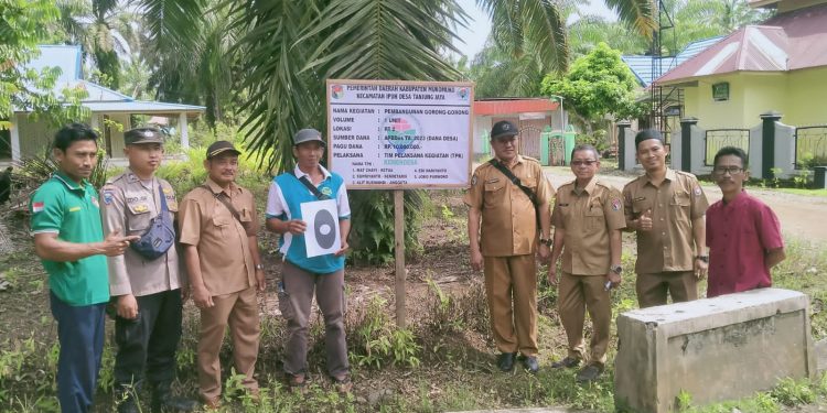 Pemdes Tanjung Jaya Gelar Pra Palaksanaan Pembangunan & Pembagian BLT -DD Triwulan Pertama Tahun 2023