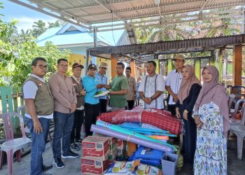 BPBD & Dinsos Provinsi Bengkulu Berikan Bantuan Musibah Kebakaran di Ipuh