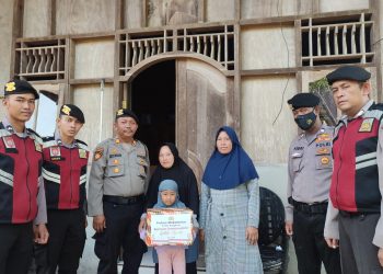 Sasar Warga Koto Jaya dan Kota Praja, Program Bantuan Kemanusiaan Untuk Negeri Polres Mukomuko Berlanjut