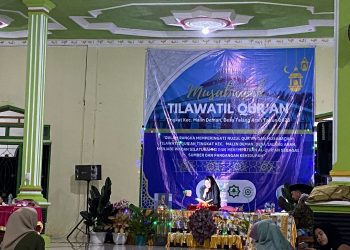 Memperingati Nuzul Quran, Risma Masjid Nurul Iman Talang Arah Mengelar MTQ