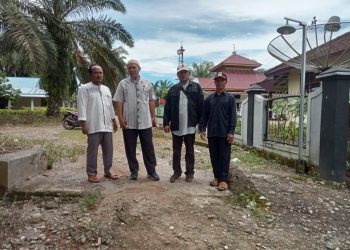 Tertib dan Disiplin Anggaran, Pemdes Tanjung Jaya Melaksanakan Giat Monitoring dan Evaluasi (MONEV) Pembangunan