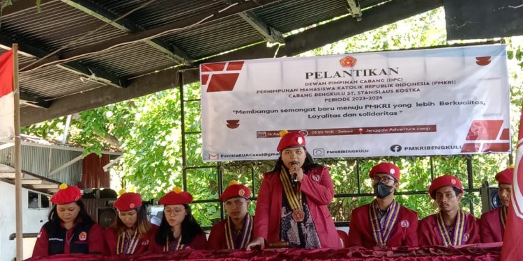 Sukses Melaksanakan Pelantikan, PMKRI Cabang Bengkulu Siap Menyongsong Indonesia Emas